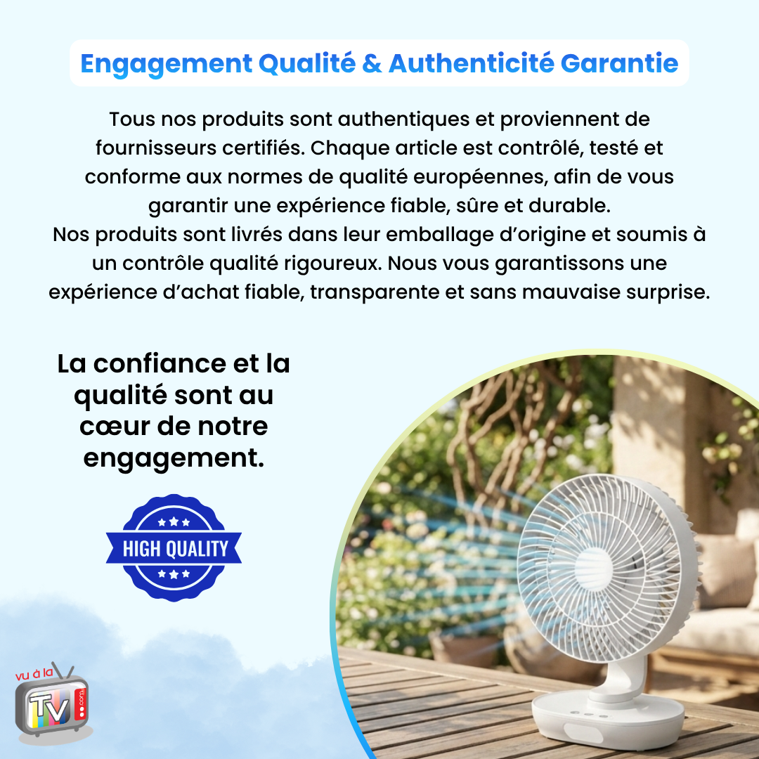 Air Fresh Fan Portable Fan