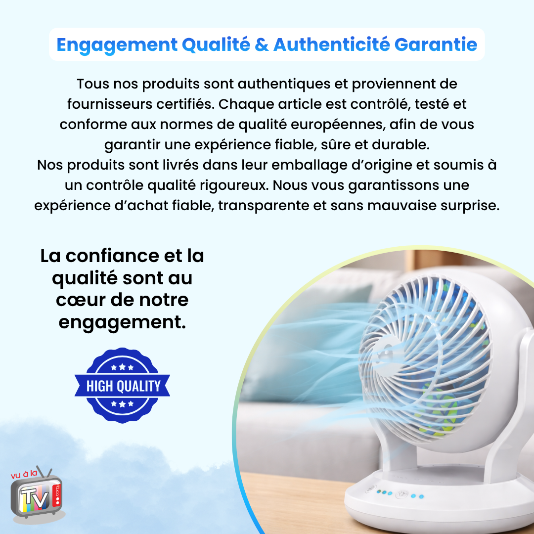 360° Oscillating Portable Artic Air Fan