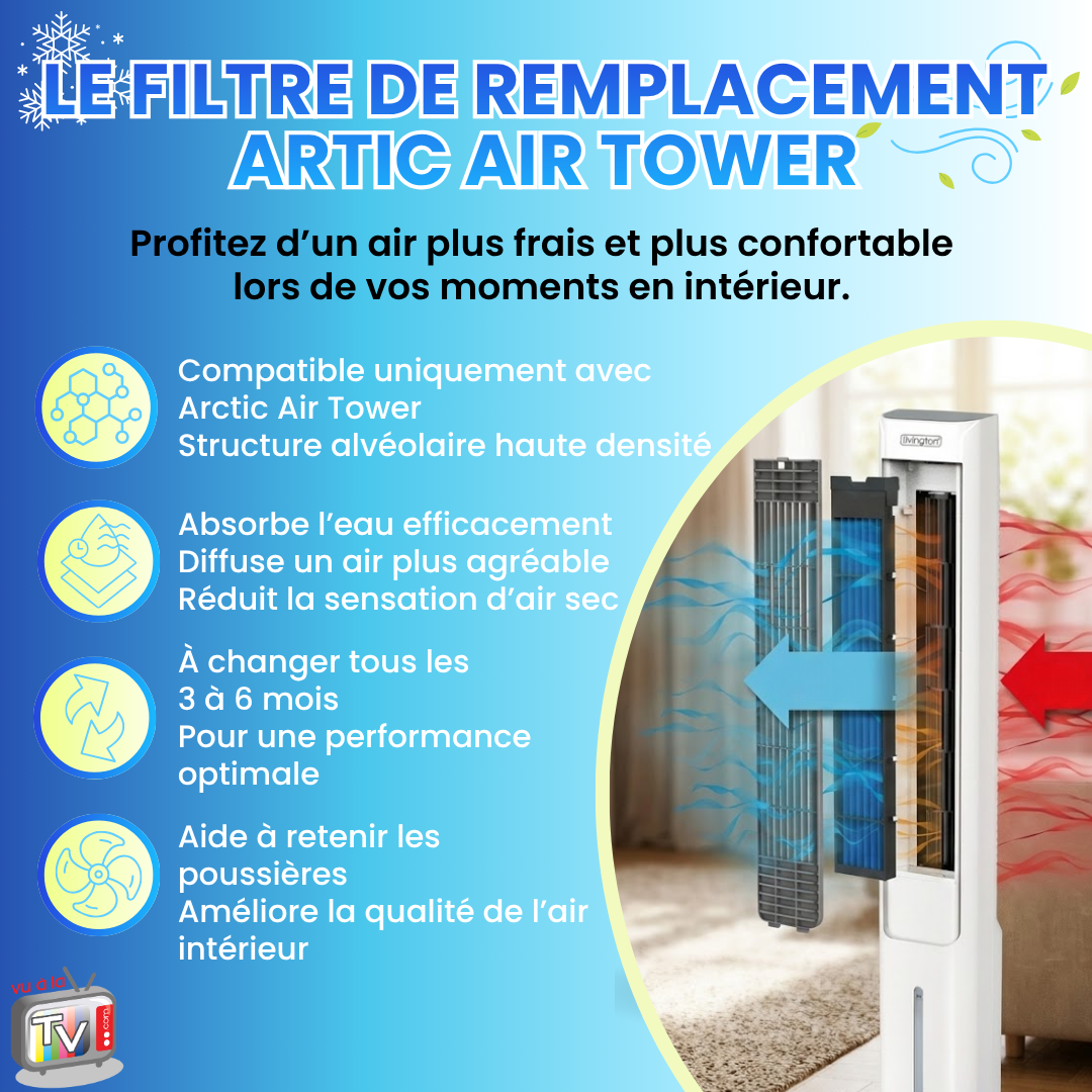 Filtre d’air Arctic Air Tower