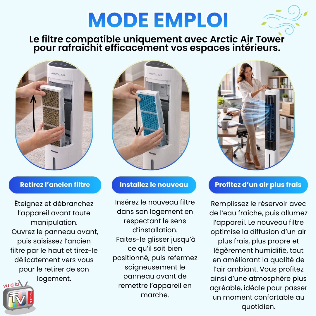 Filtre d’air Arctic Air Tower