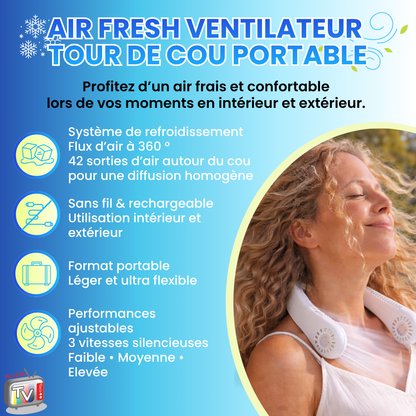 Air Fresh Neck Fan