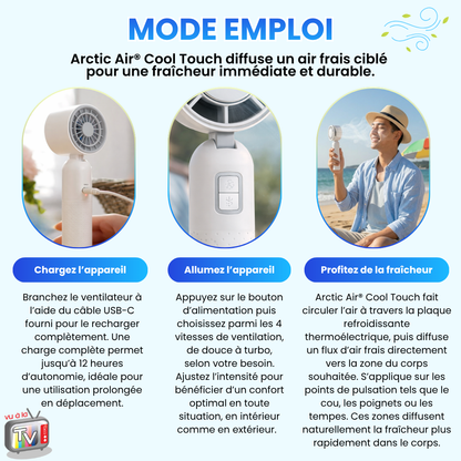 Ventilateur Portable Cool Touch Arctic Air